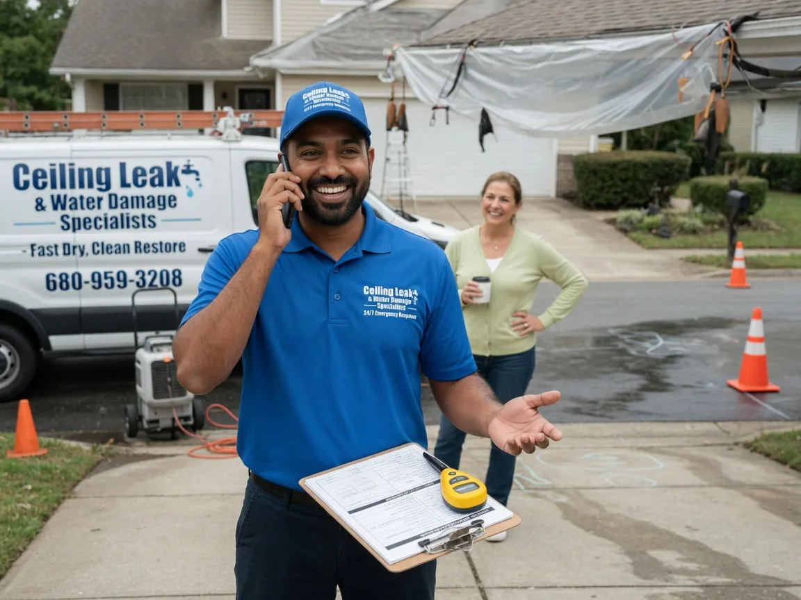 Ceiling Leak Cleanup Vanzant, MO FAQs